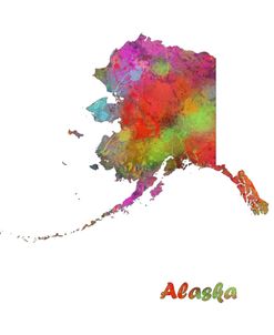 Alaska State Map 1