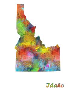 Idaho State Map 1