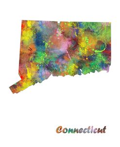 Connecticut State Map 1