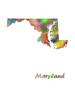 Maryland State Map 1