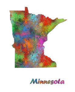 Minnesota State Map 1