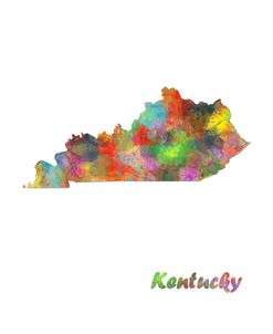 Kentucky State Map 1