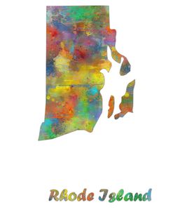 Rhode Island State Map 1