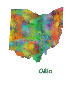 Ohio  State Map 1