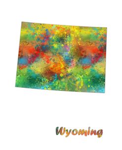 Wyoming State Map 1