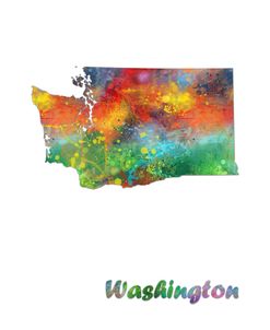 Washington State Map 1