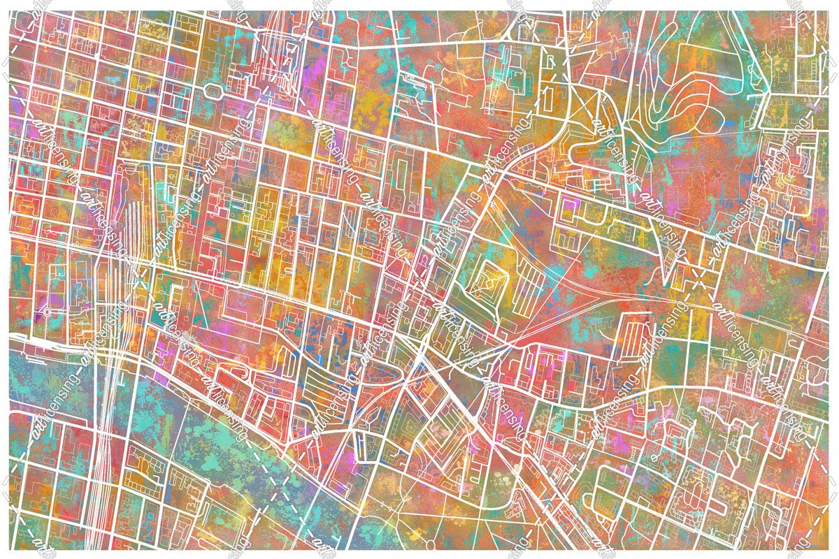 Glasgow Street Map 1