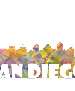 San Diego California Skyline Mclr 2