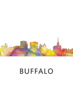 Buffalo New York Skyline