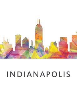 Indianapolis Indiana  Skyline