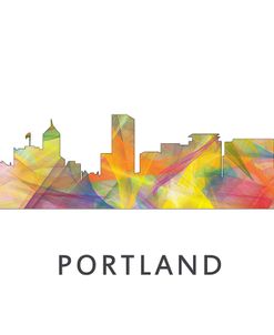 Portland Oregan Skyline