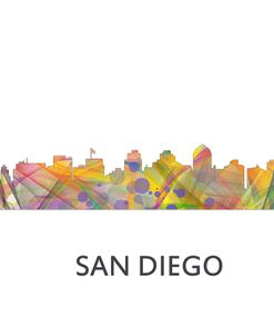 San Diego California Skyline