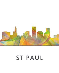 St Paul Minnesota Skyline