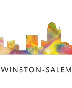 Winston-Salem North Carolina Skyline