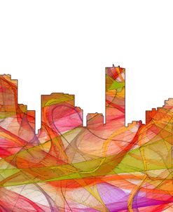 Denver Colorado Skyline – Summer Swirl