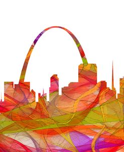 St Louis Missouri Skyline- summer Swirl