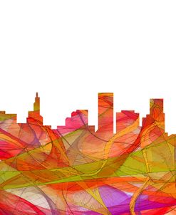 St Paul Minnesota Skyline – Summer Swirl