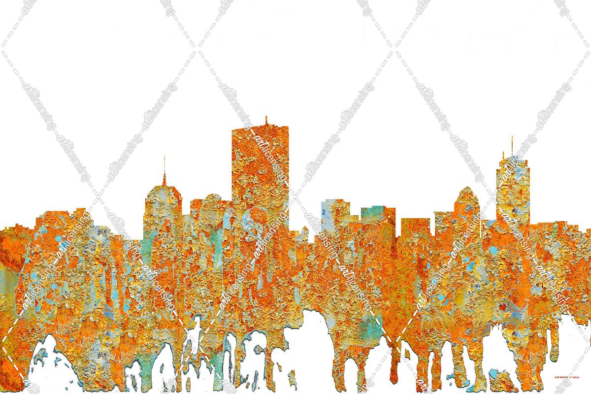 Boston Mas .Skyline – Rust