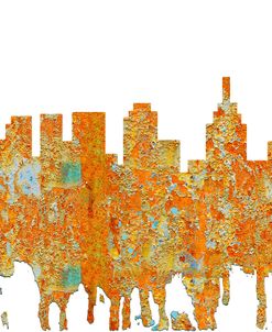 Philadelphia Skyline – Rust