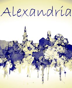 Alexandria Skyline-Harsh Blue Yellow