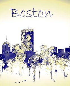 Boston Mas Skyline-Harsh Blue Yellow