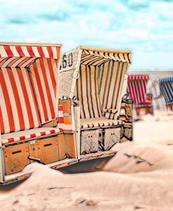 Baltrum Beach Huts, Germany