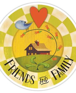 Friends-Family-Farm Coaster