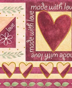 Made W Love Border