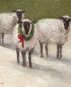 Lambs with Wreath