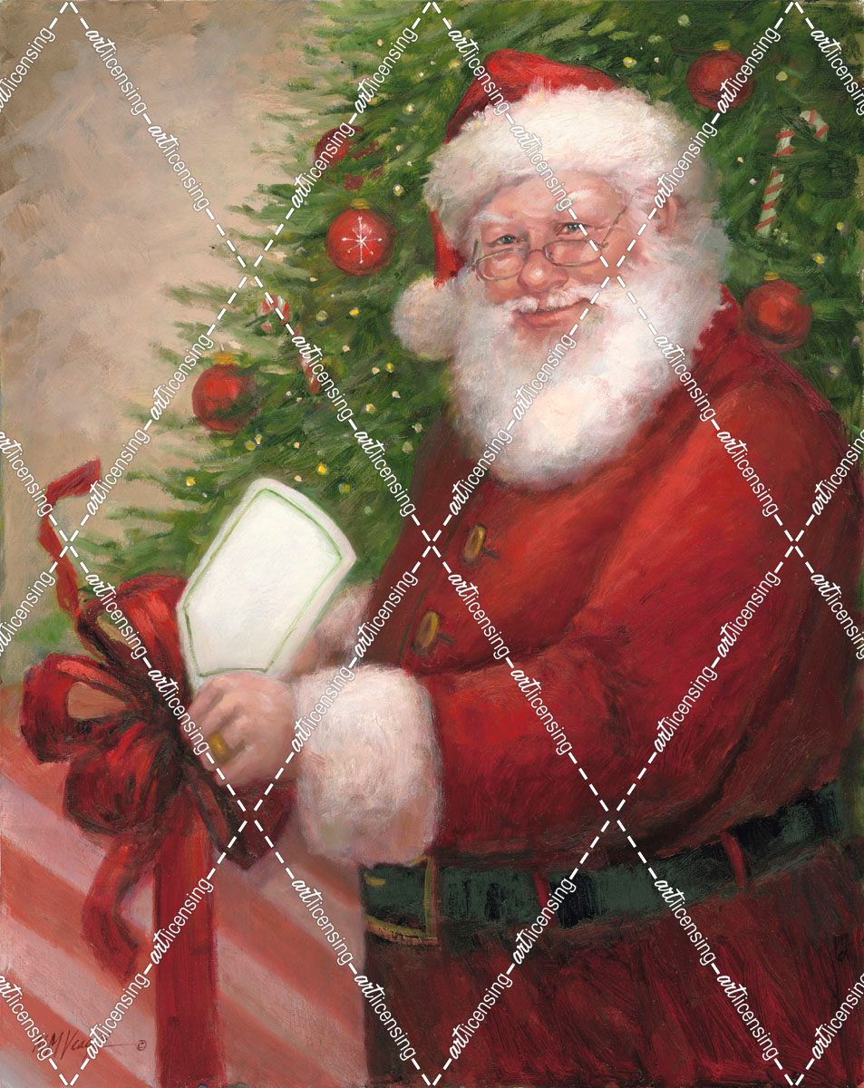 Santa with a Gift