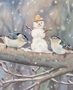 Nuthatches Love Winter