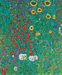 Farm Garden with Sunflowers – Gustav Klimt