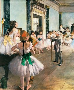 The Ballet Class – Edgar Degas