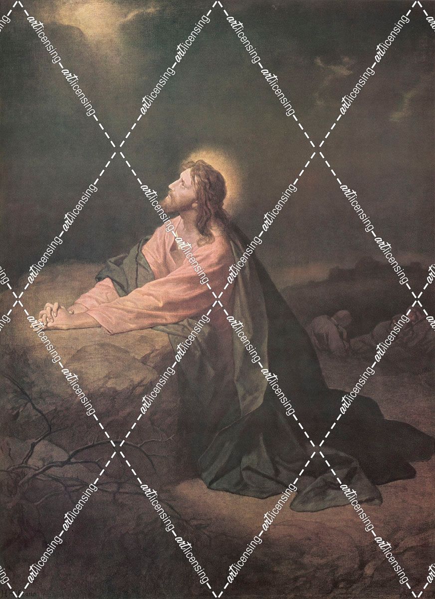 Hofmann-Christ in the Garden of Gethsemane