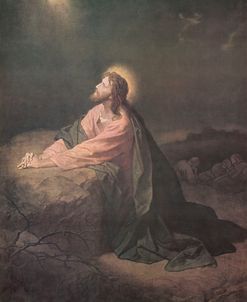 Christ in Gethsemane – Heinrich Hofmann