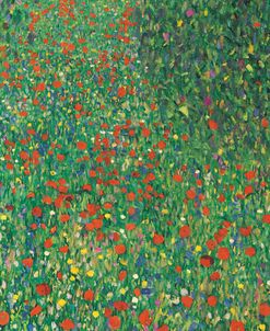 Klimt-Field of Poppies
