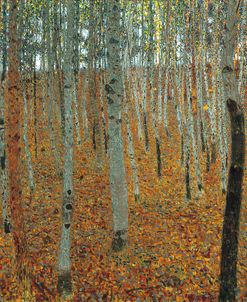 Klimt-Forest of Beech Trees