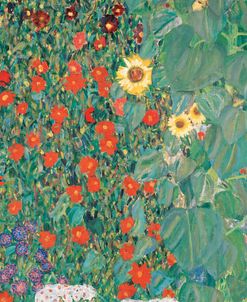 Klimt-Garden of Sunflowers