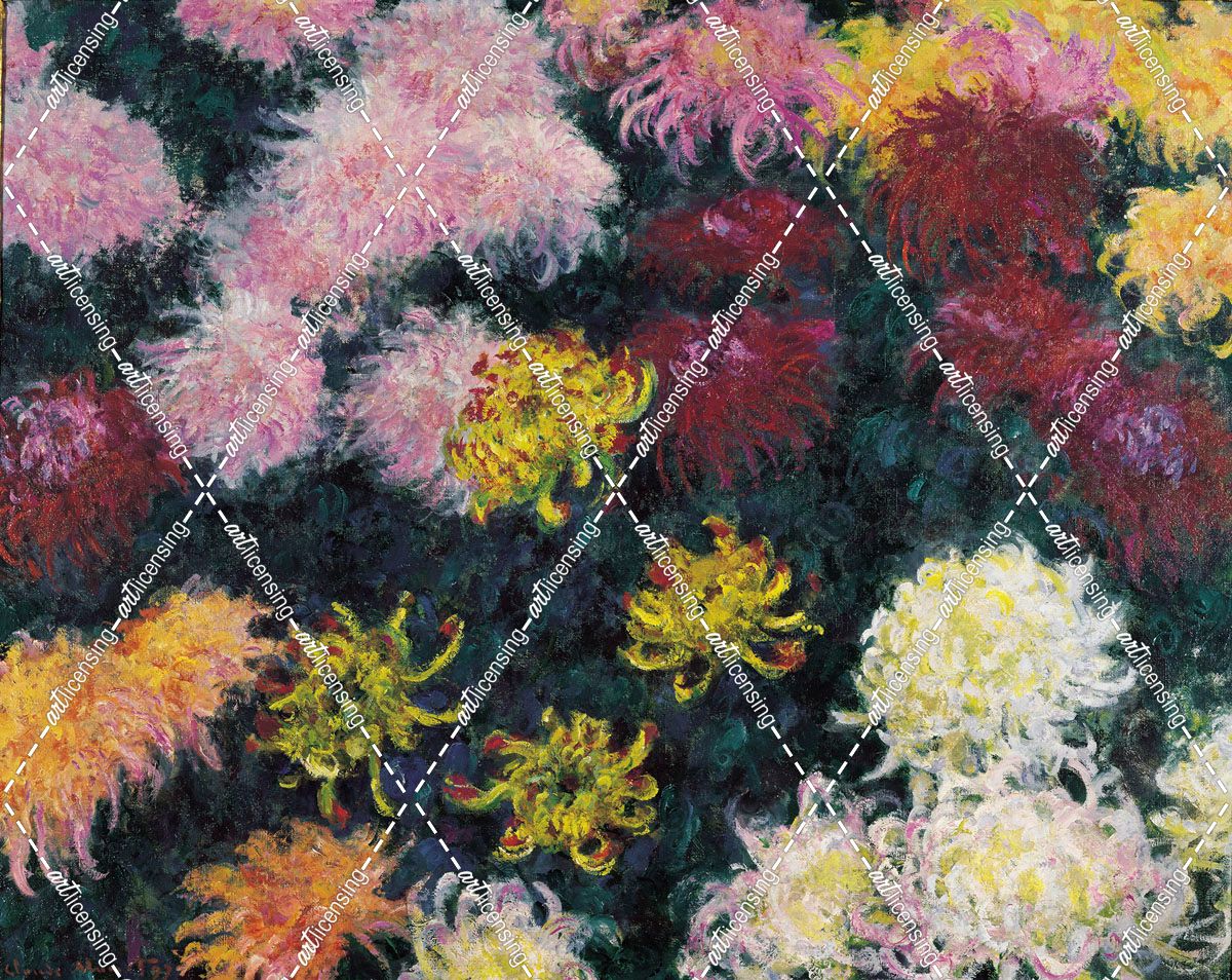 Monet-Chrysanthemum