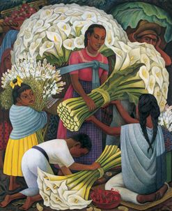 Rivera-The Flower Vendor