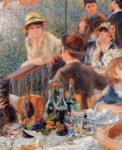 Renior-Luncheon of the Boating Party-Detail