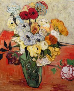 Roses and Anenomes – Van Gogh