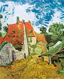 Village Street in Auvers – Vincent Van Gogh