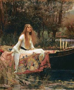 Lady of Shallot – John W Waterhouse