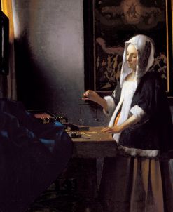 Vermeer-Woman Holding a Balance