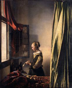Girl Reading Letter – Johannes Vermeer