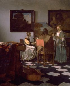 The Concert – Johannes Vermeer