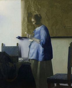 Woman Reading A Letter – Johannes Vermeer
