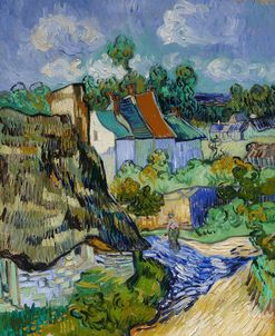 Houses At Auvers – Vincent Van Gogh