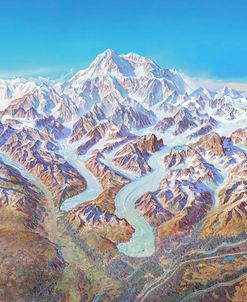 Panorama of Denali National Park – Heinrich Berann